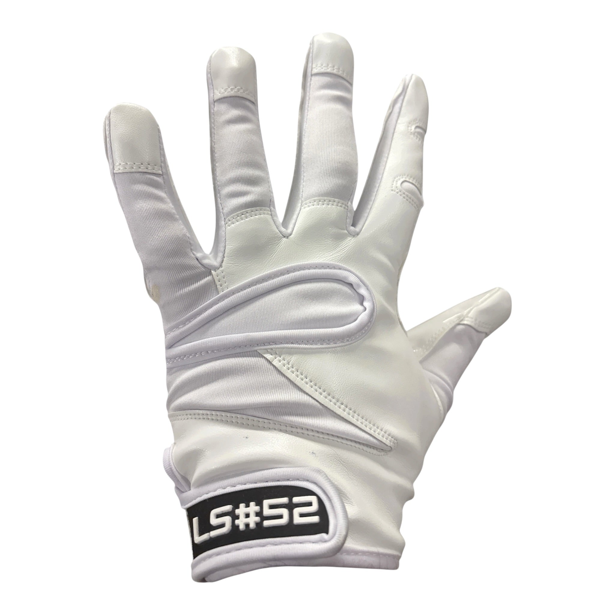 Receiver Football Gloves White