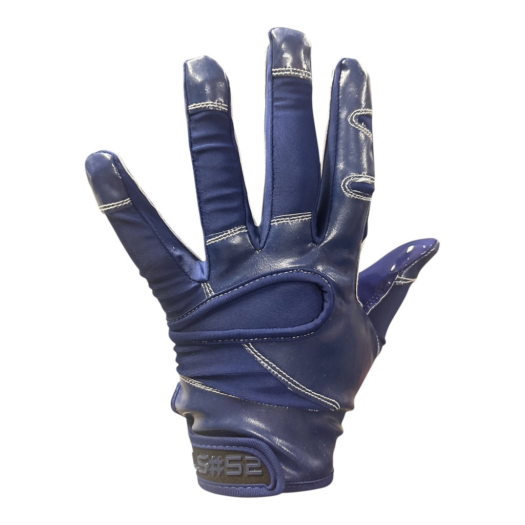 Receiver Football Gloves Blue